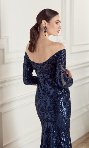 Formal Dress: 27544. Long Sexy Dresses, Off The Shoulder, Fit N Flare