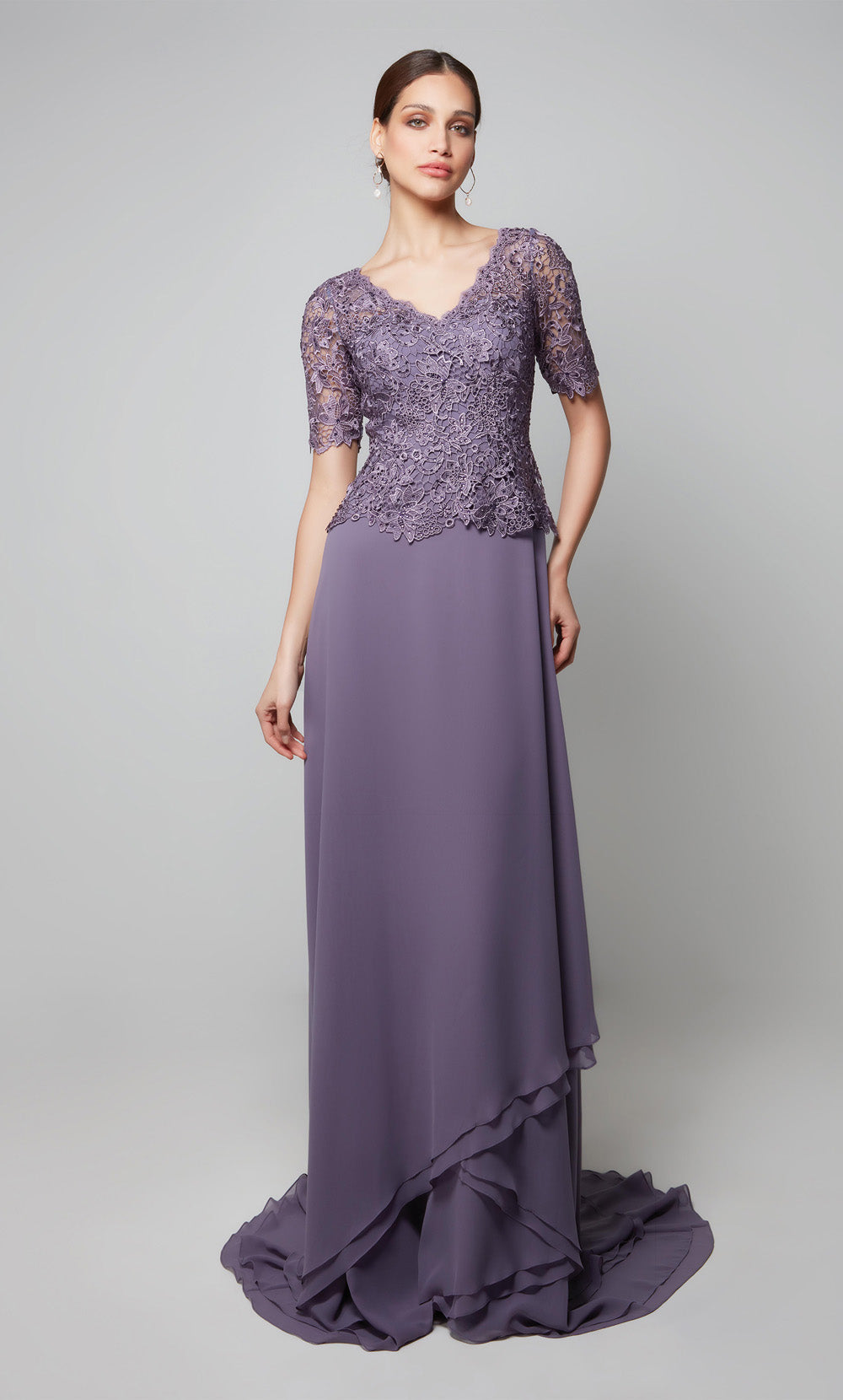 ALYCE Paris 27556 Special Occasion Illusion Modest Straight Dress