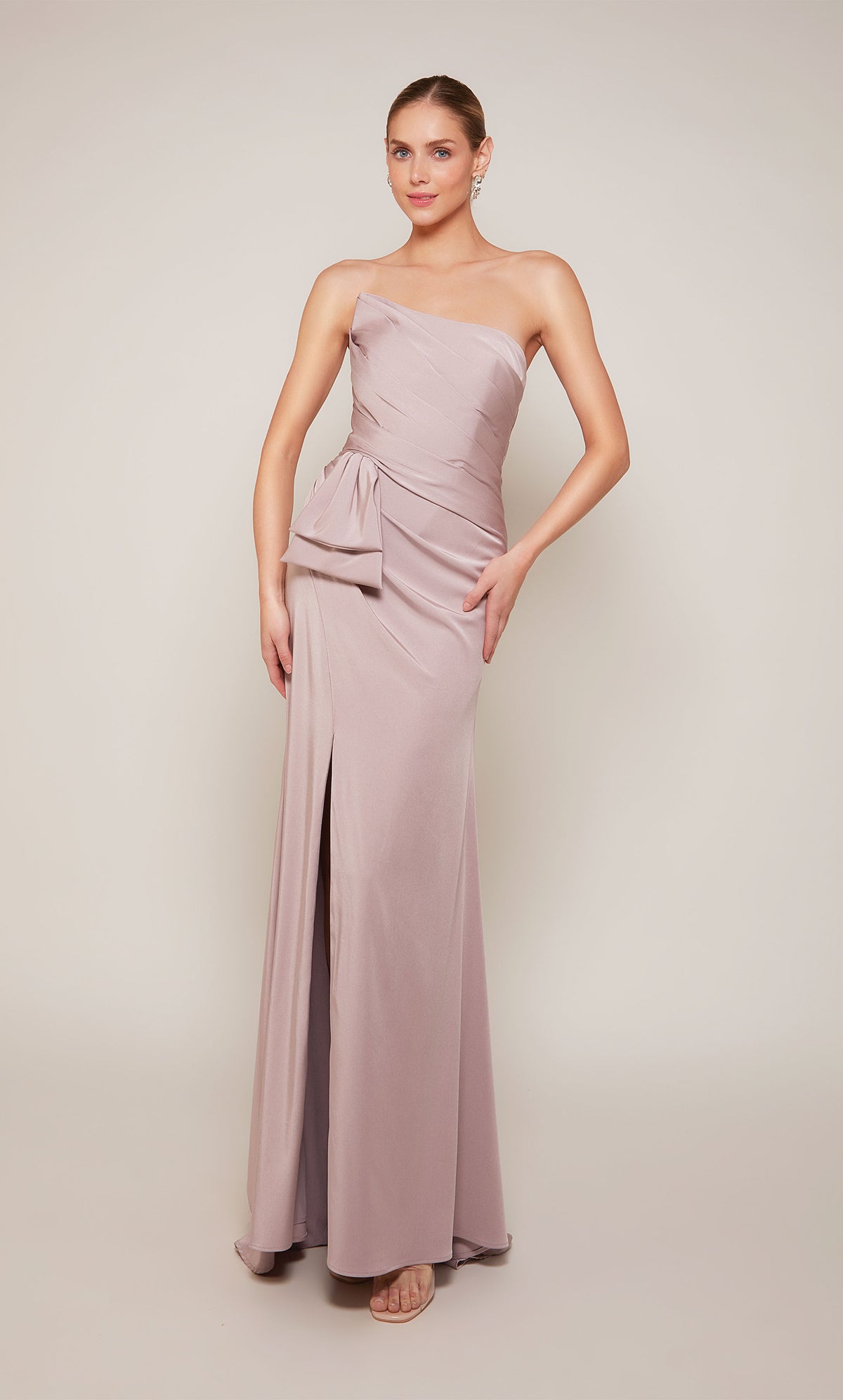 ALYCE Paris 27658 Special Occasion Strapless Ruched/draped Straight Dress