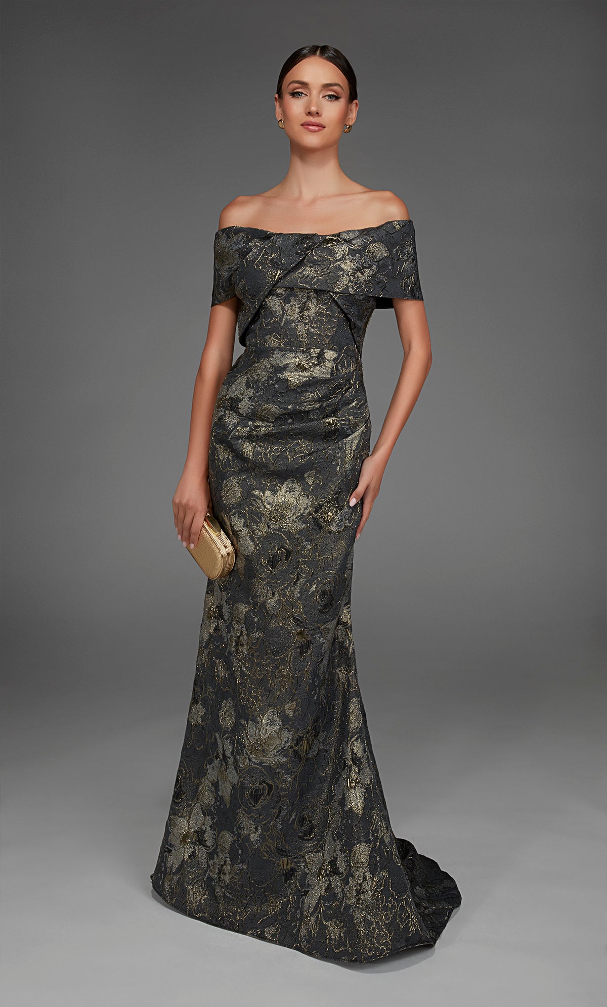 ALYCE Paris 27802 Special Occasion Off The Shoulder Neckline Elegant Mermaid Dress