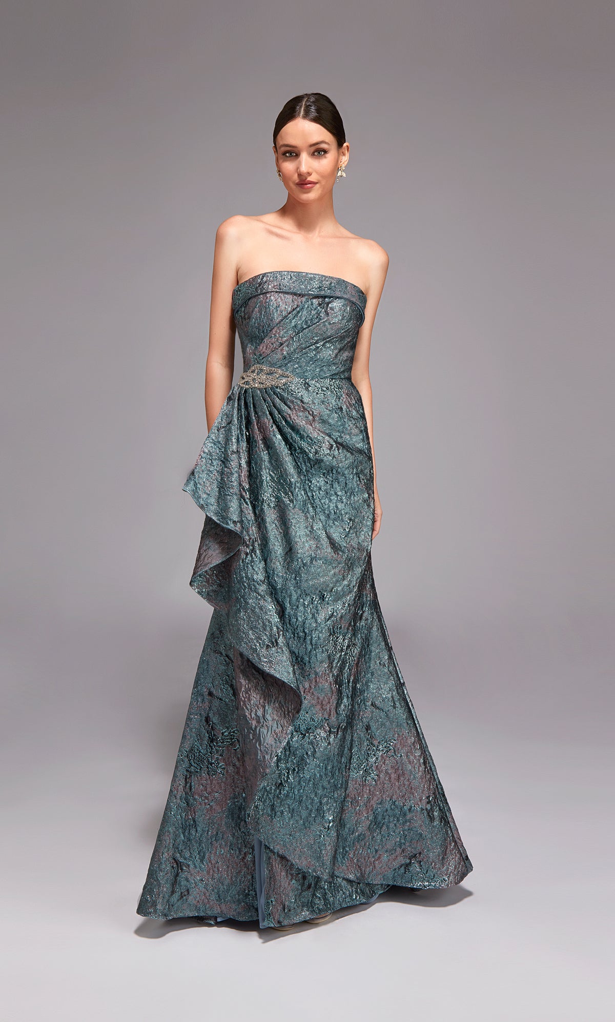 ALYCE Paris 27818 Special Occasion Strapless Neckline Chic Fit N Flare Dress