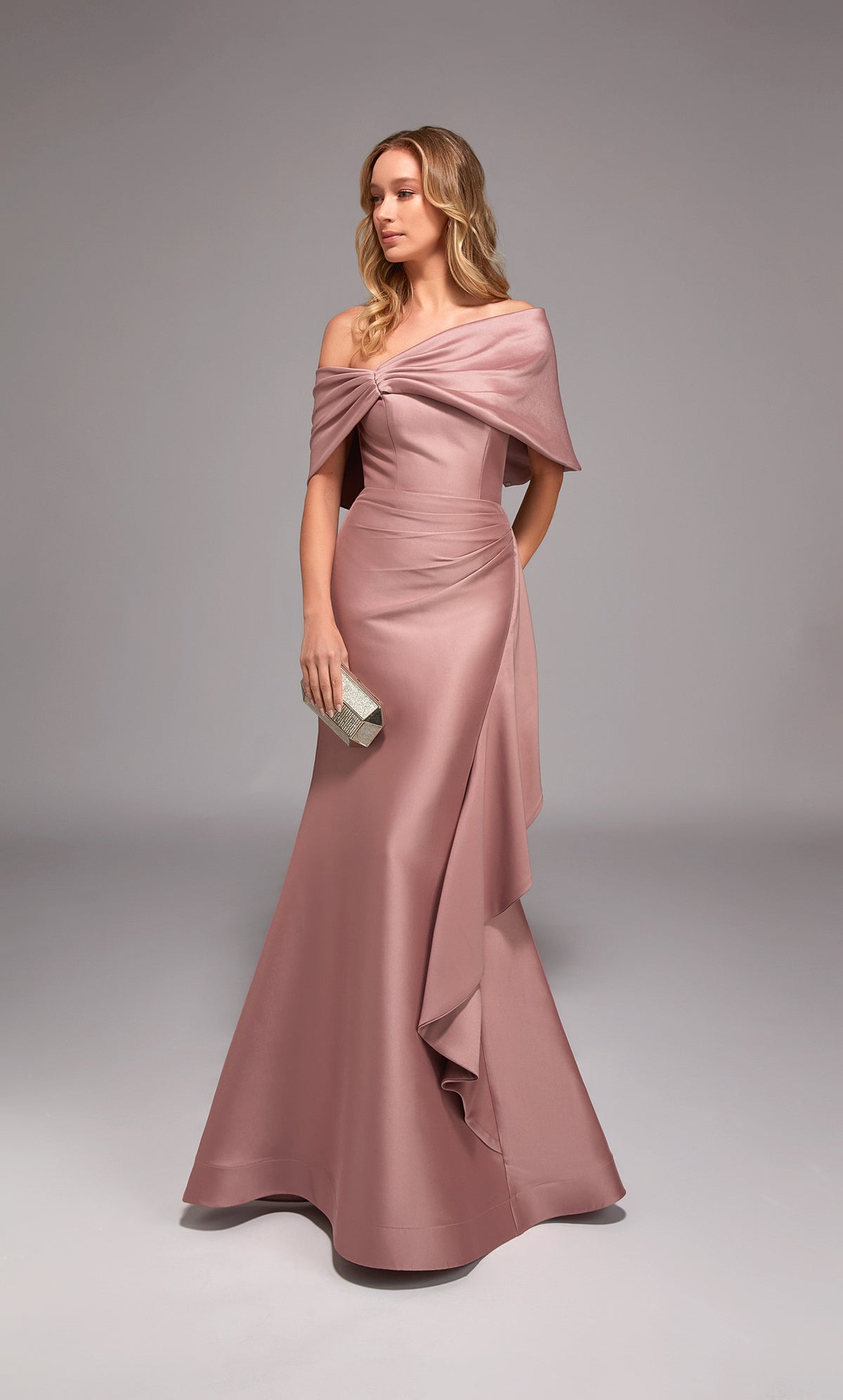 ALYCE Paris 27822 Special Occasion Off The Shoulder Neckline Chic Mermaid Dress