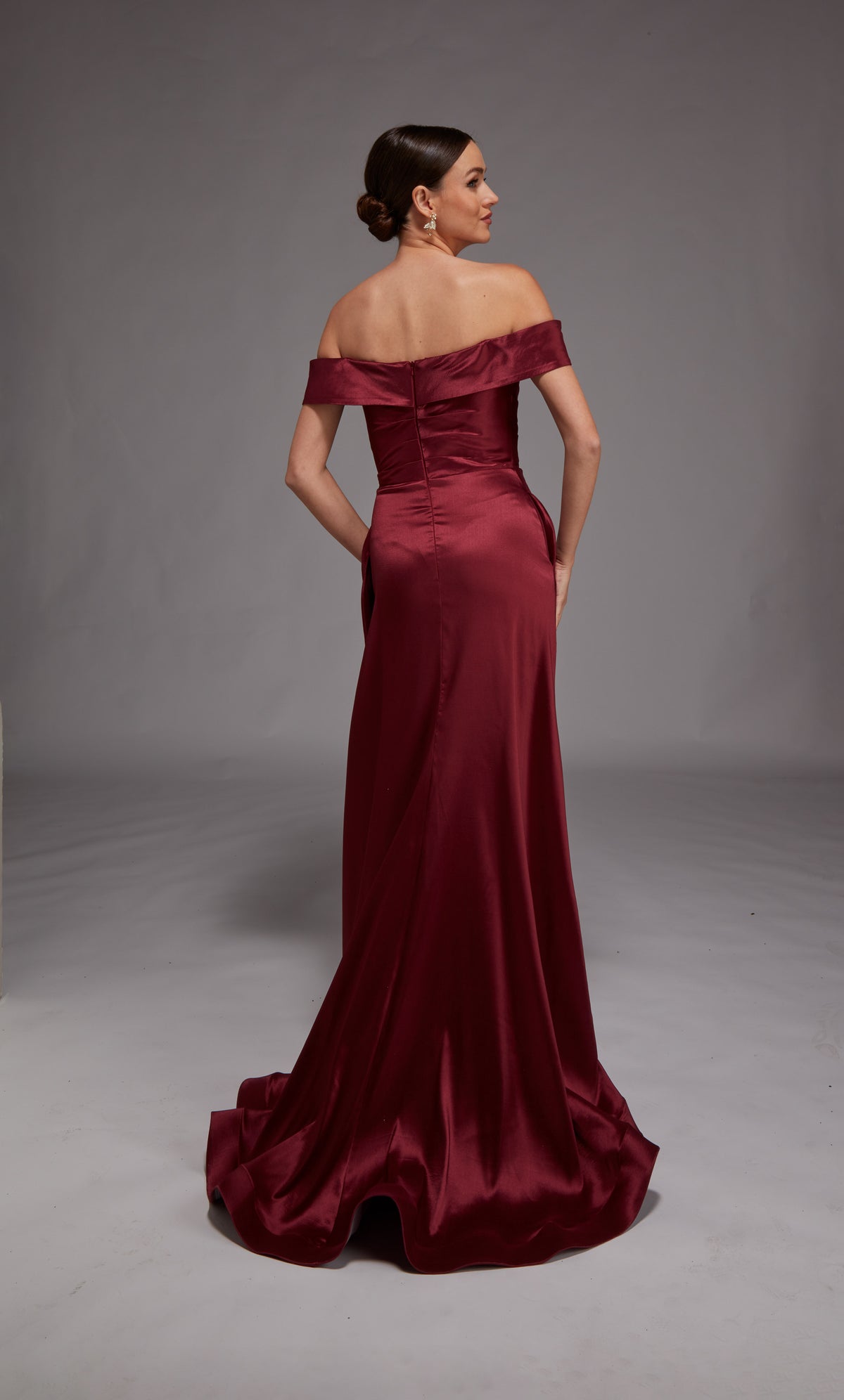 ALYCE Paris 27857 Special Occasion One Shoulder Neckline Ruched/draped Straight Dress