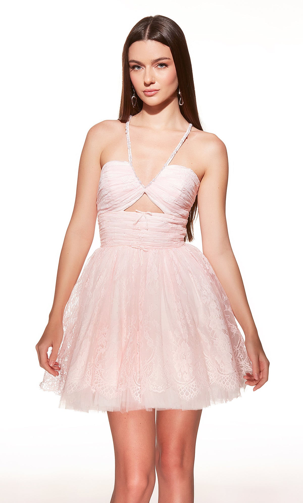 ALYCE Paris 30030 Homecoming Short Sweetheart Neckline Elegant Fit N Flare Dress