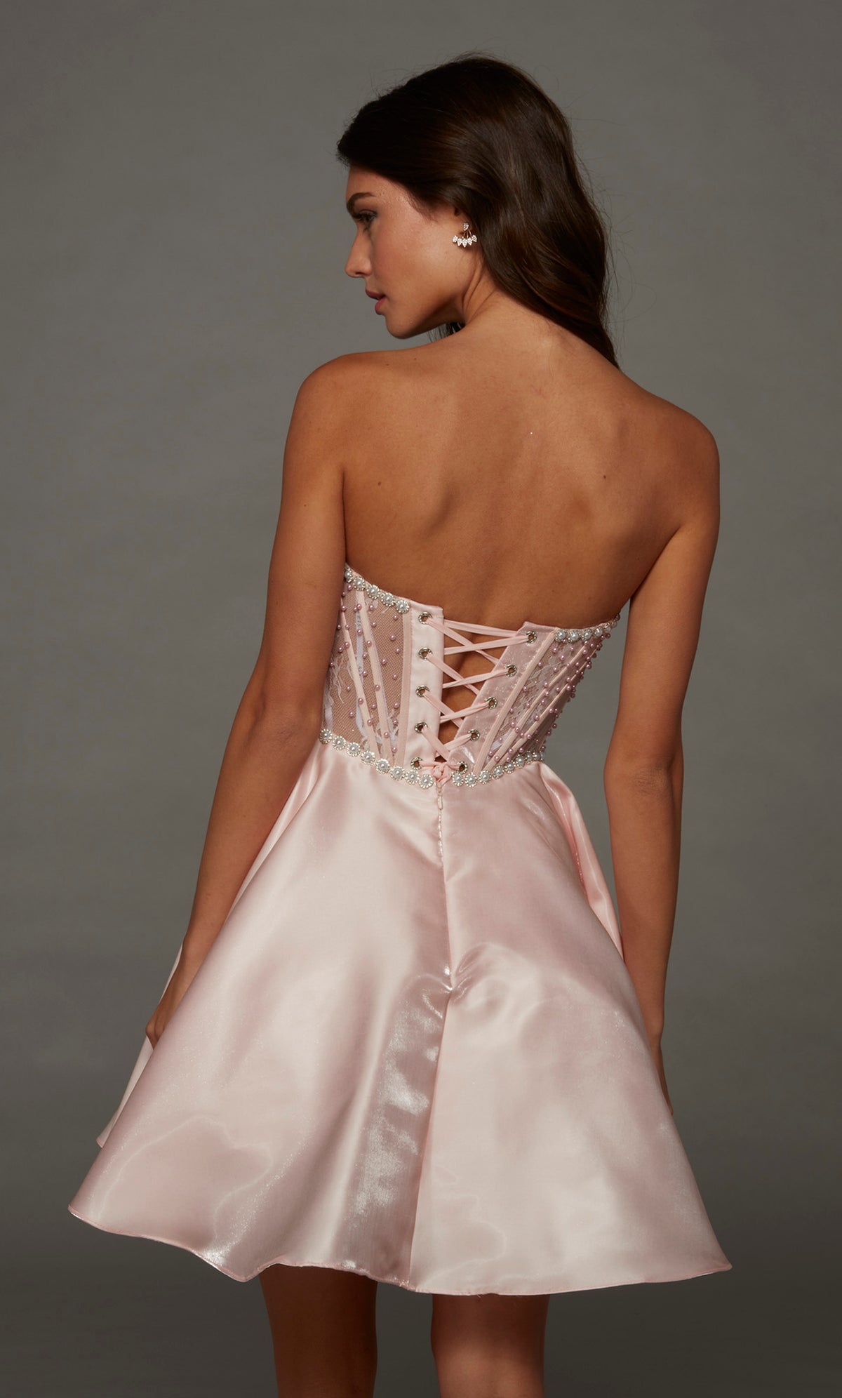 ALYCE Paris 30088 Homecoming Short Sweetheart Neckline Simple Straight Dress
