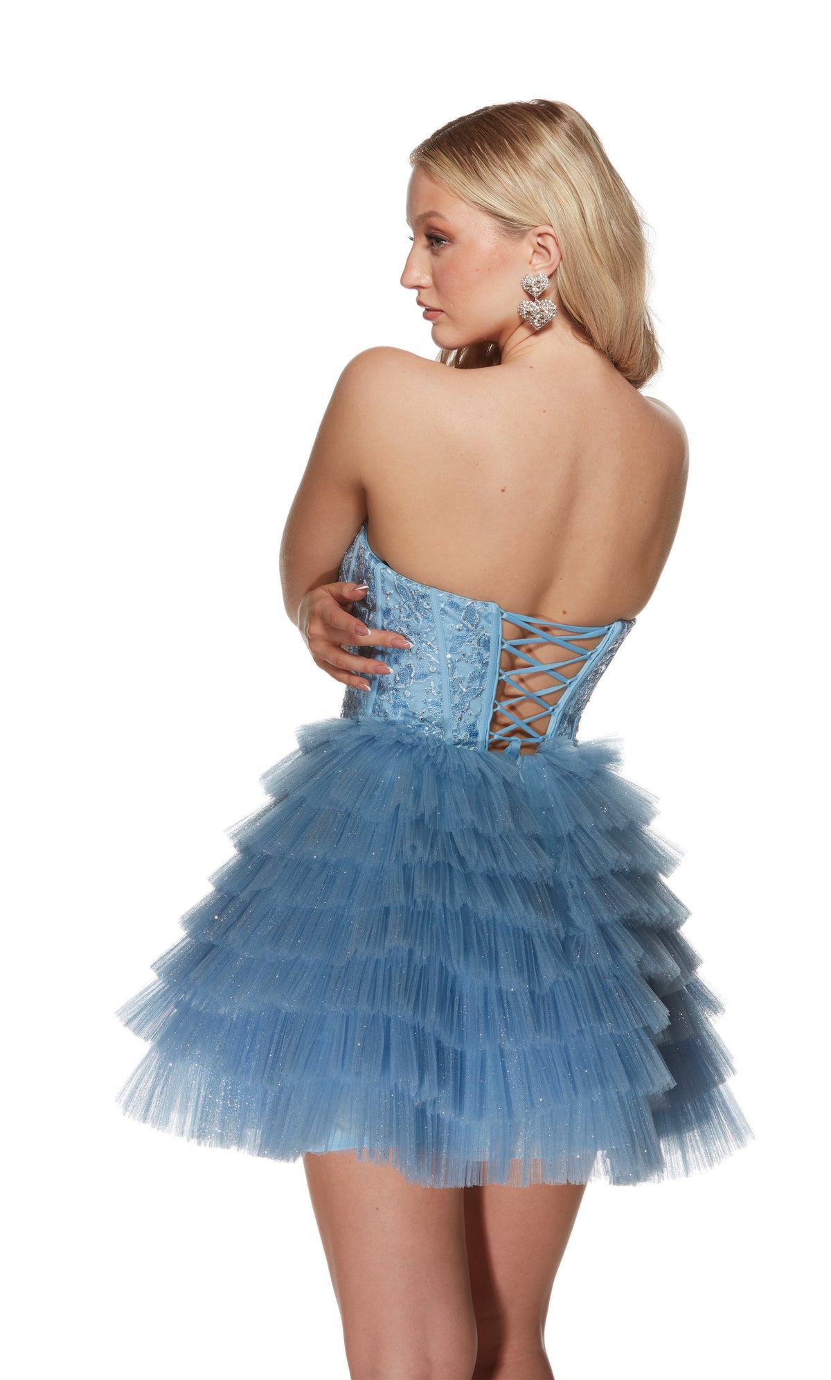 ALYCE Paris 3767 Party Strapless Corset Fit N Flare Dress