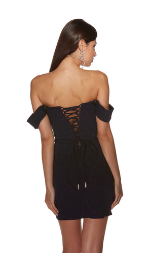 Formal Dress: 4818. Short, Off The Shoulder, Straight