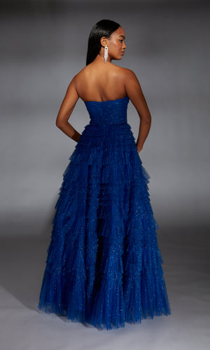 Formal Dress: 61774. Long, Strapless, Ballgown, Closed