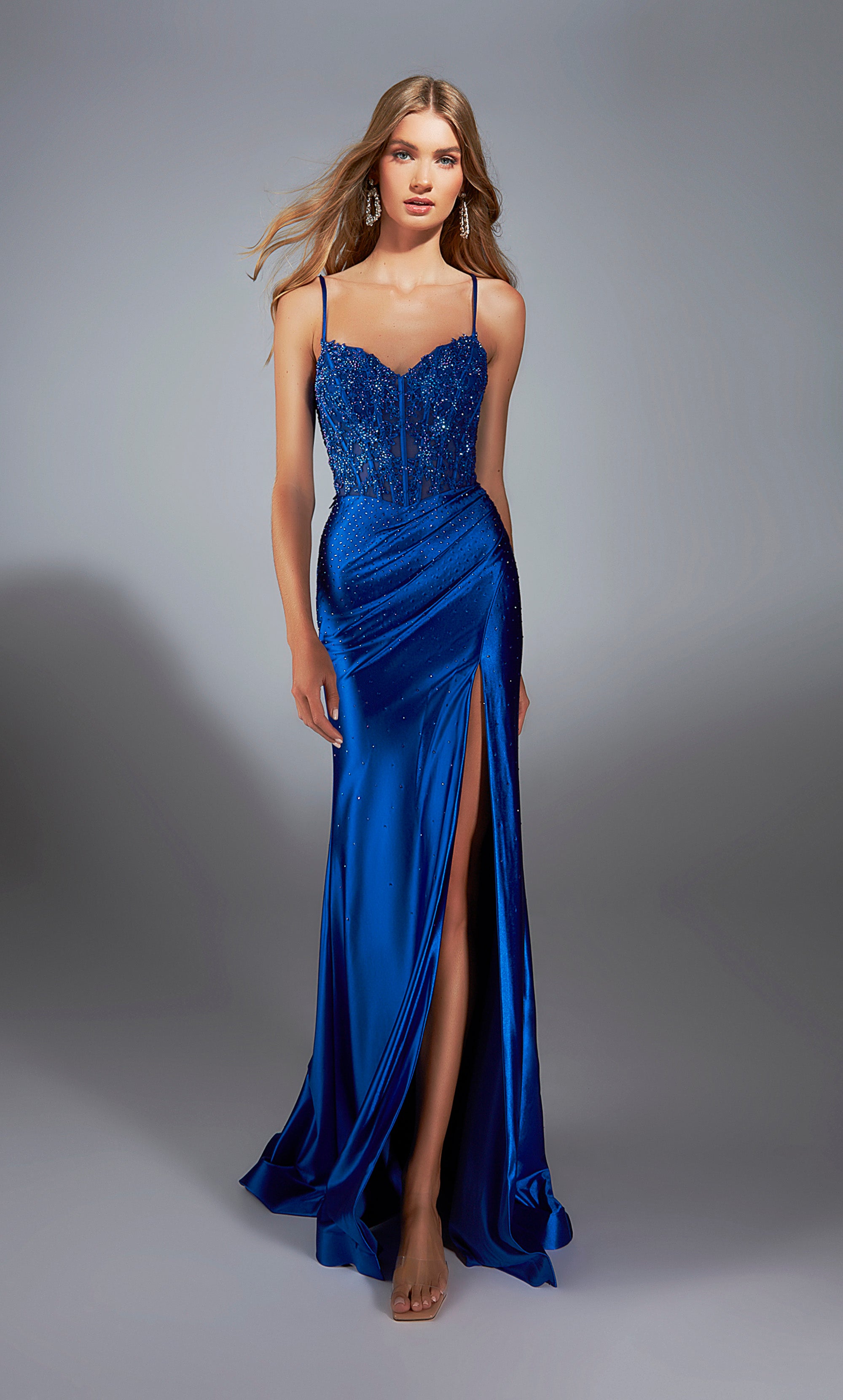 Formal Dress: 61827. Long, Sweetheart Neckline, Fit N Flar | ALYCE Paris Formal Dress: 61827. Long, Sweetheart Neckline, Fit N Flar | ALYCE Paris
