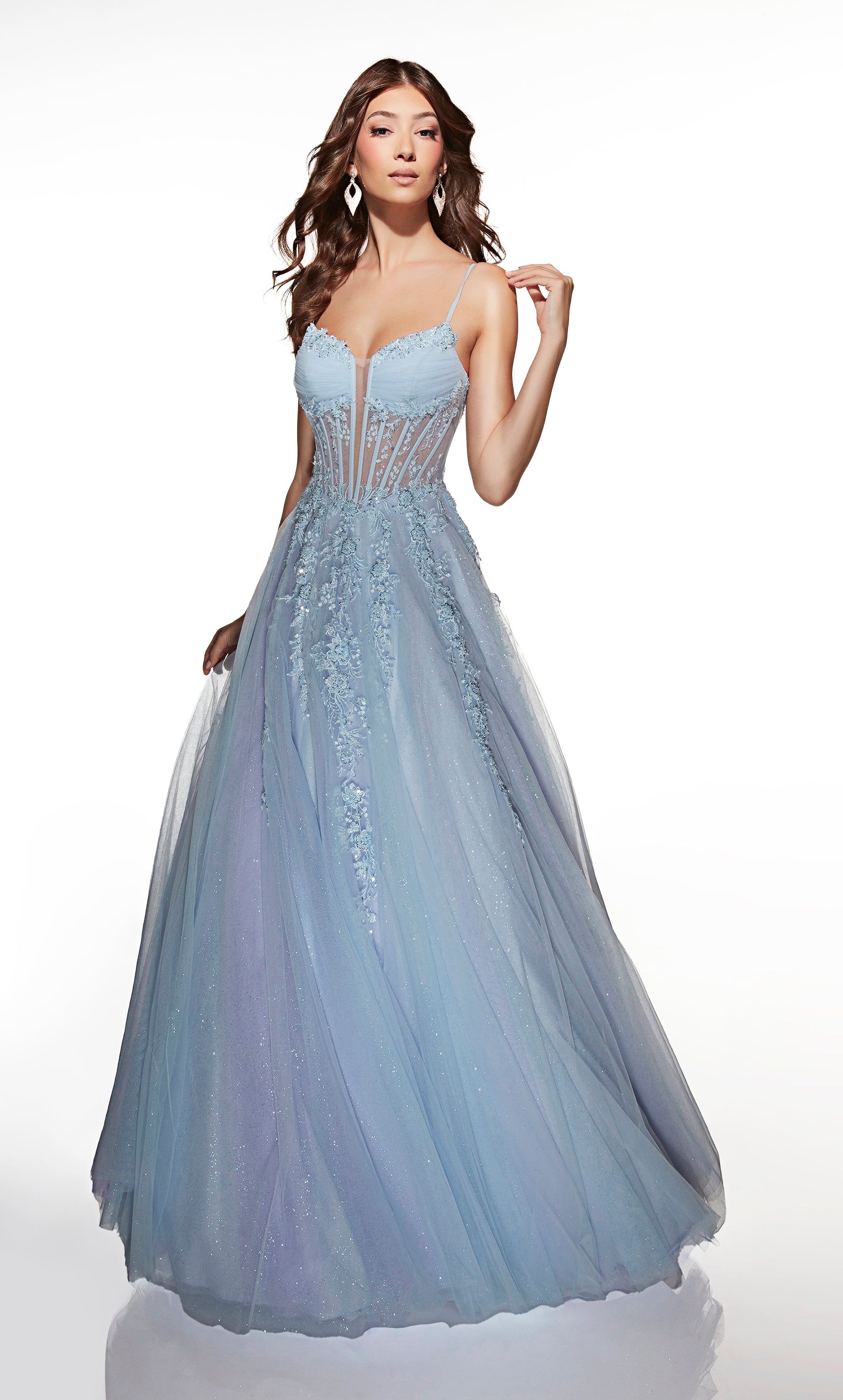 ALYCE Paris 62061 Alyce Long Plunging Neckline Embellished Ballgown Dr | ALYCE Paris ALYCE Paris 62061 Alyce Long Plunging Neckline Embellished Ballgown Dr | ALYCE Paris