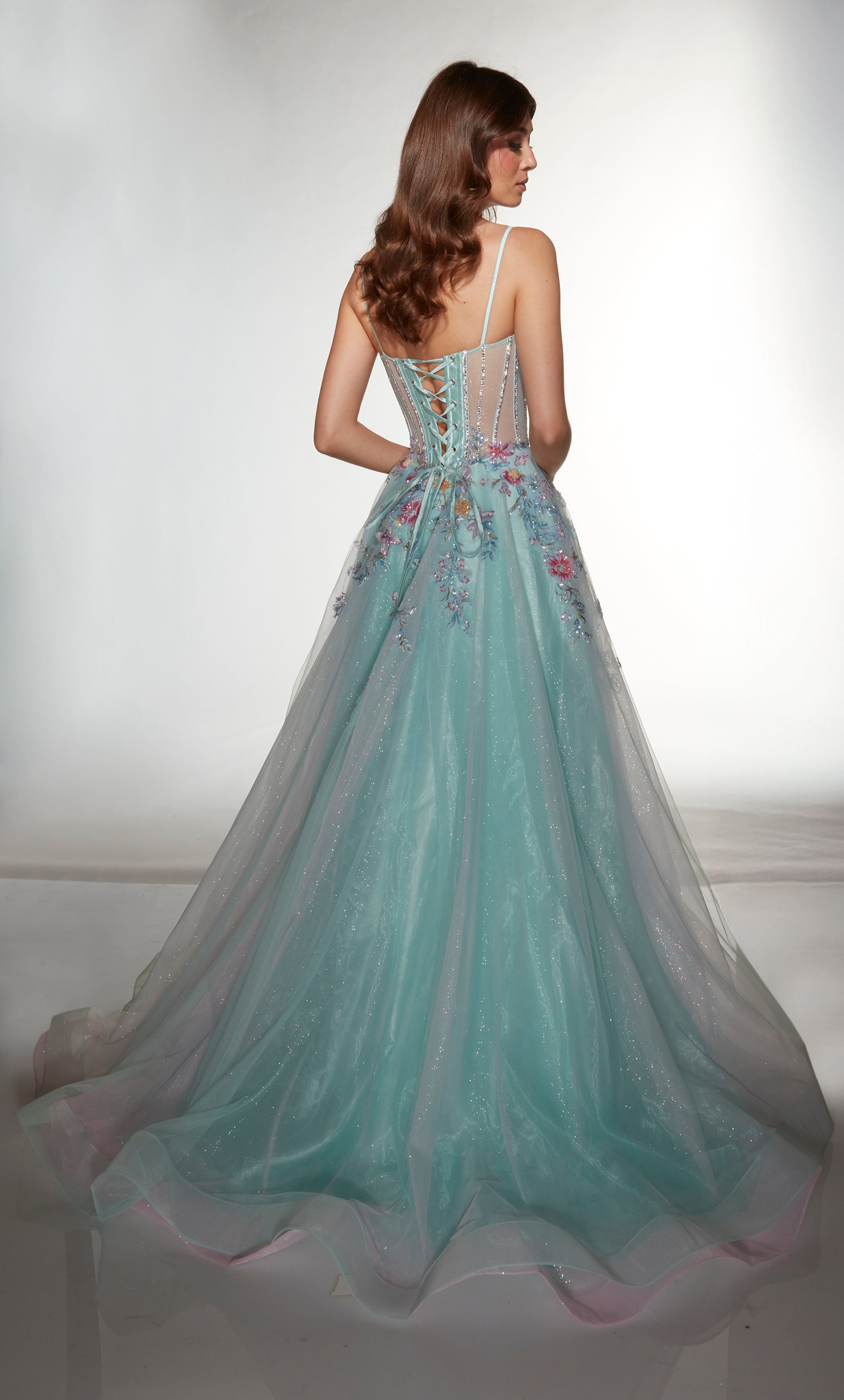 ALYCE Paris 62068 Alyce Long Plunging Neckline 80s Inspired Ballgown D | ALYCE Paris ALYCE Paris 62068 Alyce Long Plunging Neckline 80s Inspired Ballgown D | ALYCE Paris