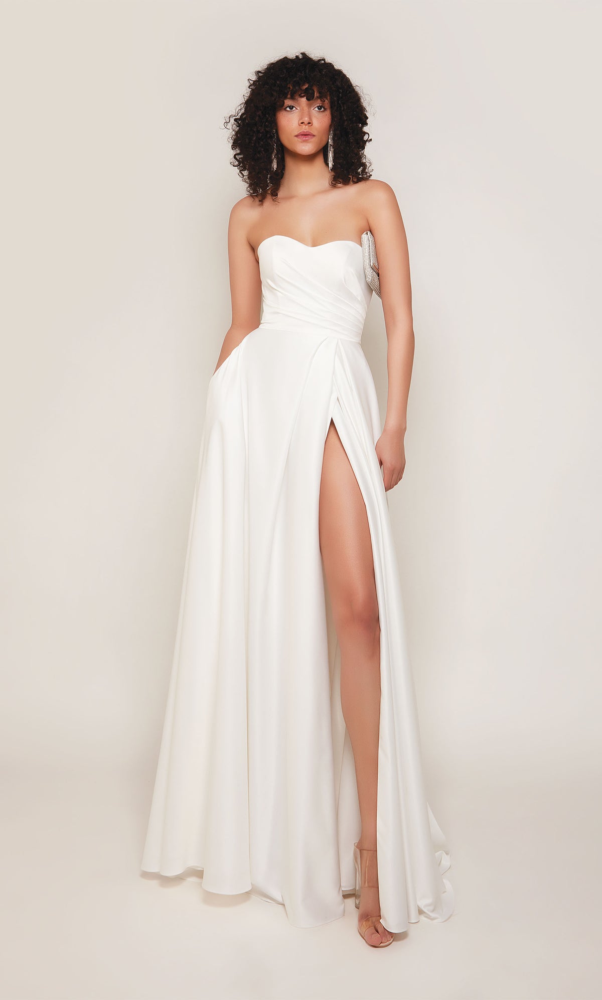 ALYCE Paris 7088 Bridal Sweetheart Train A Line Dress