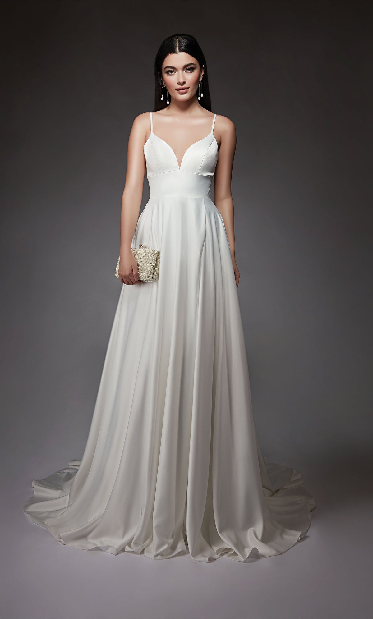 Formal Dress: 7095. Long, Sweetheart Neckline, A-line