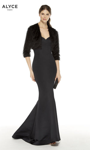 Sequin Mermaid Dresses for Evening Party Elegant O-neck with Jacket  Floor-length Long Women Formal Gowns (Color : Black, Size : 18W) (Black 2)  : Amazon.co.uk: Fashion