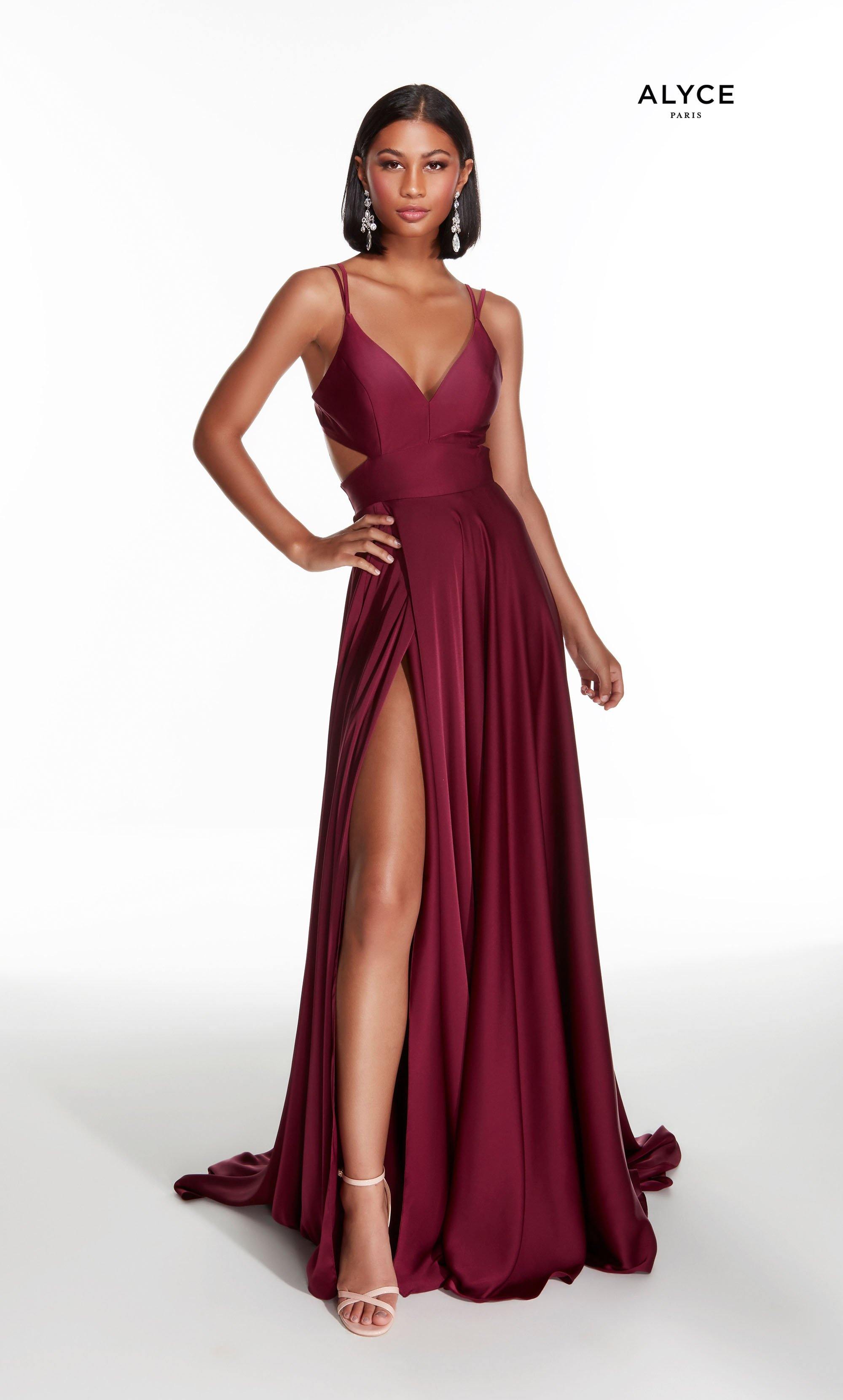 Formal Dress: 27552. Long Pretty Dresses, V-neck, A-line