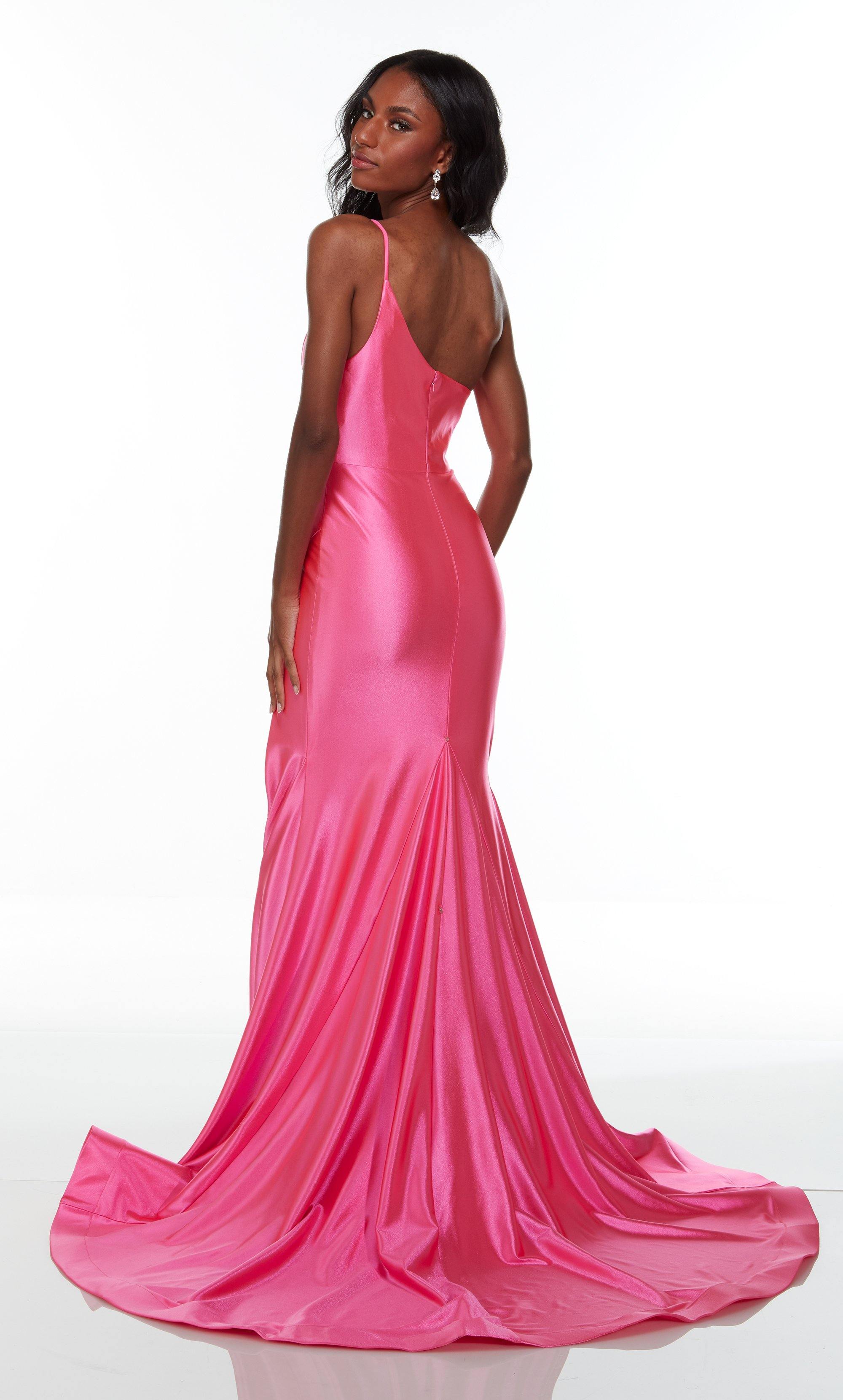 Shiny Lycra Spaghetti Straps Wine Prom Dresses Long TP0959 – Tirdress